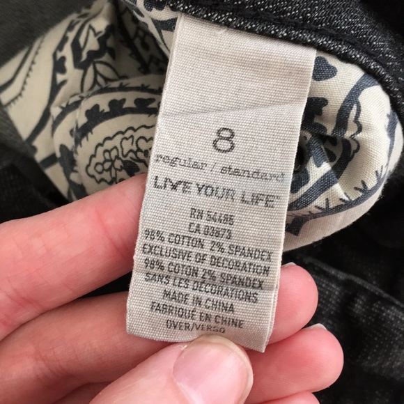 Black Jean- Straight/Skinny- American Eagle - Picture 5 of 7